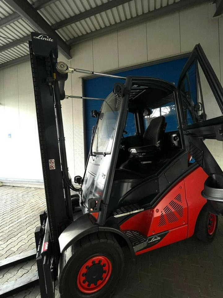 Linde Linde H 50 T - 7.390 h - Seitenschieber/Zinken neu - - Empilhadeira a gás: foto 4 Linde Linde H 50 T - 7.390 h - Seitenschieber/Zinken neu - - Empilhadeira a gás: foto 4