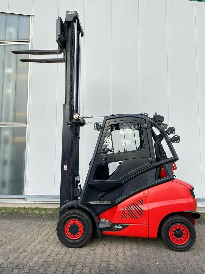 Linde Linde H 50 T - 7.390 h - Seitenschieber/Zinken neu - - Empilhadeira a gás: foto 5 Linde Linde H 50 T - 7.390 h - Seitenschieber/Zinken neu - - Empilhadeira a gás: foto 5