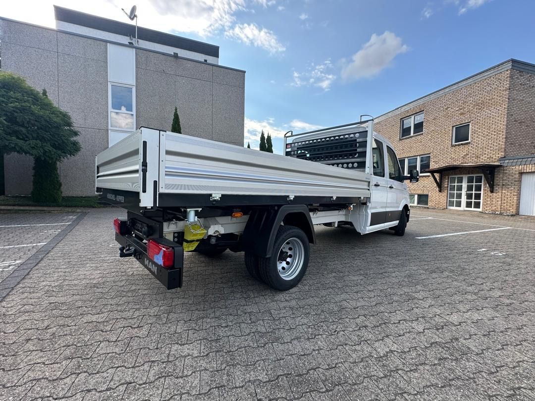 MAN TGE 6.160 Doka L4 Dreiseitenkippe Klima-Navi-AHK - Camião basculante: foto 4 MAN TGE 6.160 Doka L4 Dreiseitenkippe Klima-Navi-AHK - Camião basculante: foto 4