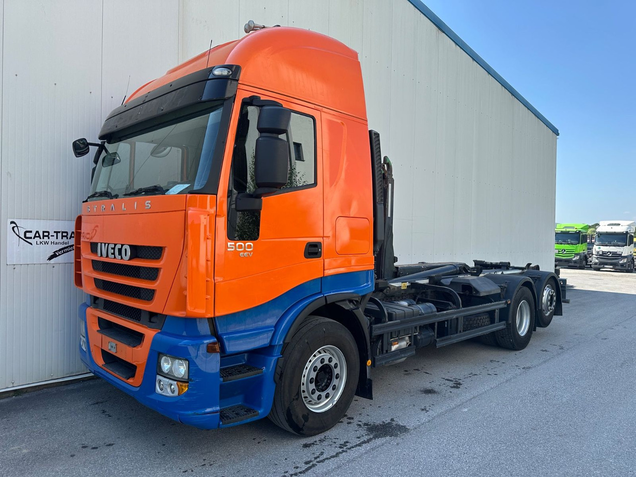 Iveco Stralis 500EEV 20T Meiller Lenkachse Retarder - Camião polibenne: foto 1 Iveco Stralis 500EEV 20T Meiller Lenkachse Retarder - Camião polibenne: foto 1