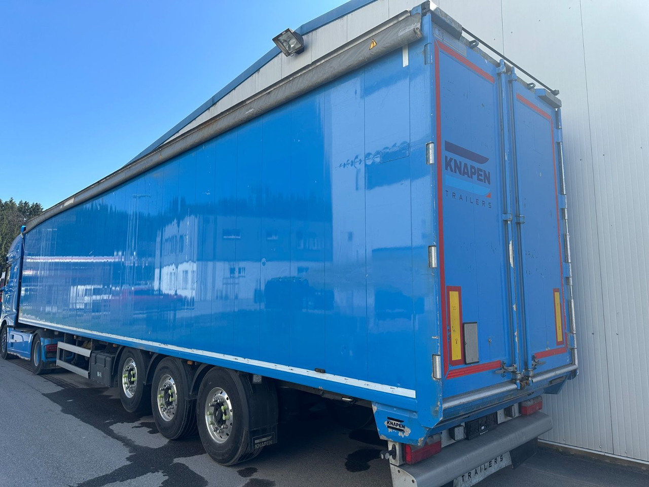 Knapen ALU LIFT E-Verdeck Müllplane - Semi-reboque piso móvel: foto 4 Knapen ALU LIFT E-Verdeck Müllplane - Semi-reboque piso móvel: foto 4