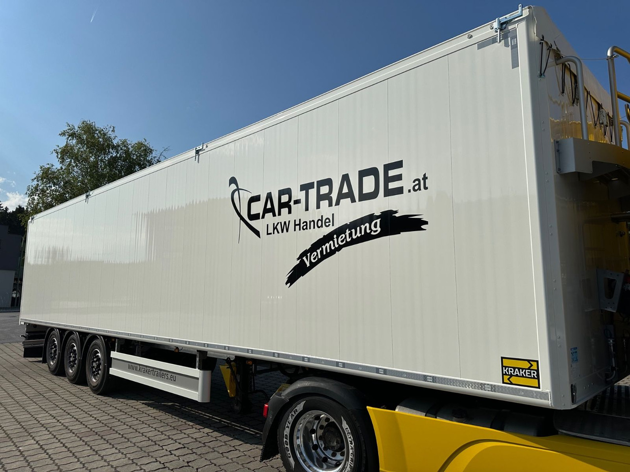 Kraker CF-200ZL Lift 92m³ Müllplane - Semi-reboque piso móvel: foto 2 Kraker CF-200ZL Lift 92m³ Müllplane - Semi-reboque piso móvel: foto 2