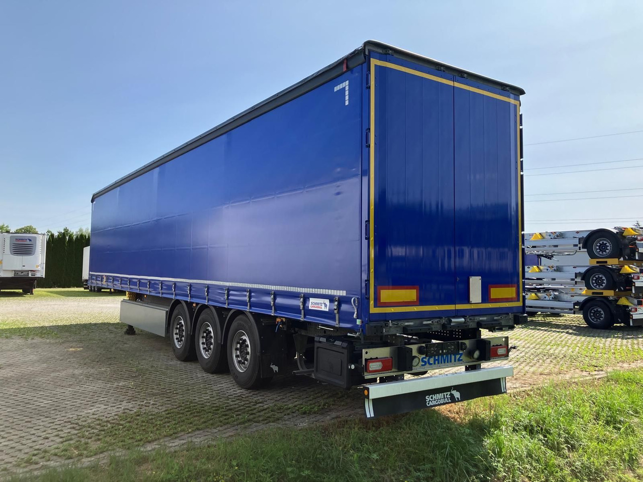 Schmitz Cargobull SCS 24 Lift/Pal-Kasten/ DEMO wie neu - Semi-reboque de lona: foto 4 Schmitz Cargobull SCS 24 Lift/Pal-Kasten/ DEMO wie neu - Semi-reboque de lona: foto 4