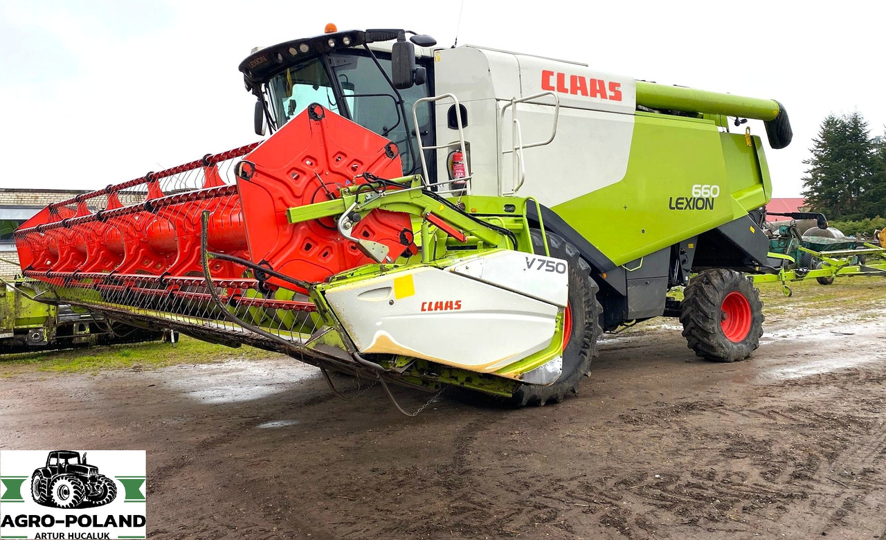 CLAAS LEXION 660 - 2013 ROK - 2326 H - VARIO 750 - NOWSZY MODEL - Ceifeira debulhadora: foto 1 CLAAS LEXION 660 - 2013 ROK - 2326 H - VARIO 750 - NOWSZY MODEL - Ceifeira debulhadora: foto 1