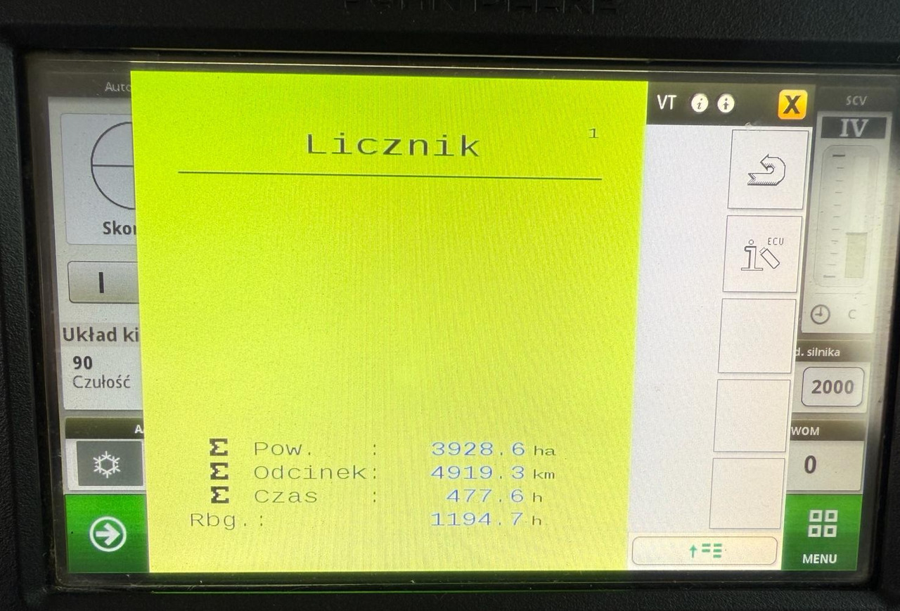 HORSCH SPRINTER 8 SW - 2014 ROK - 1194 H / 3928 HA - NAWOŻENIE - MiniDrill - Semeadora combinada: foto 2 HORSCH SPRINTER 8 SW - 2014 ROK - 1194 H / 3928 HA - NAWOŻENIE - MiniDrill - Semeadora combinada: foto 2