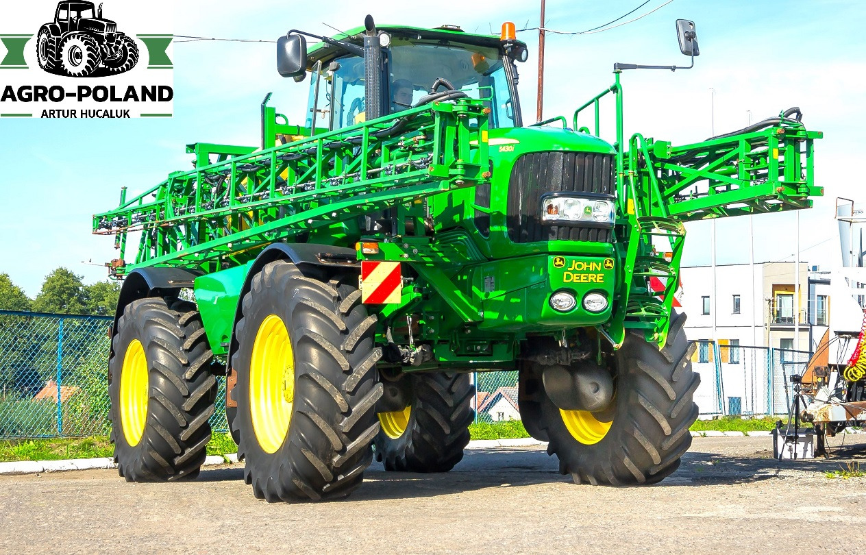 JOHN DEERE 5430 i - 2011 ROK - 36 M - GPS - AUTOPILOT - AUTOTRAC - 1141 h - Pulverizador automotor: foto 1 JOHN DEERE 5430 i - 2011 ROK - 36 M - GPS - AUTOPILOT - AUTOTRAC - 1141 h - Pulverizador automotor: foto 1