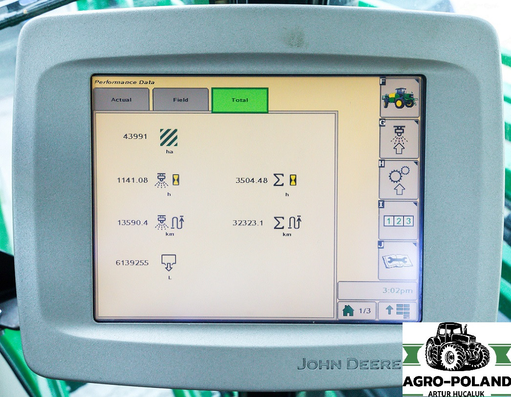 JOHN DEERE 5430 i - 2011 ROK - 36 M - GPS - AUTOPILOT - AUTOTRAC - 1141 h - Pulverizador automotor: foto 5 JOHN DEERE 5430 i - 2011 ROK - 36 M - GPS - AUTOPILOT - AUTOTRAC - 1141 h - Pulverizador automotor: foto 5
