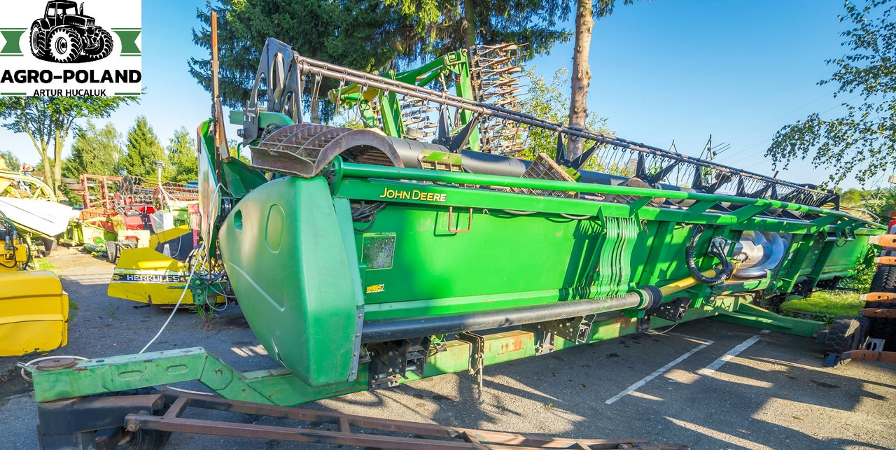 JOHN DEERE 635 R - 10,7 M - 2013 ROK - Plataforma para colheitadeira: foto 1 JOHN DEERE 635 R - 10,7 M - 2013 ROK - Plataforma para colheitadeira: foto 1