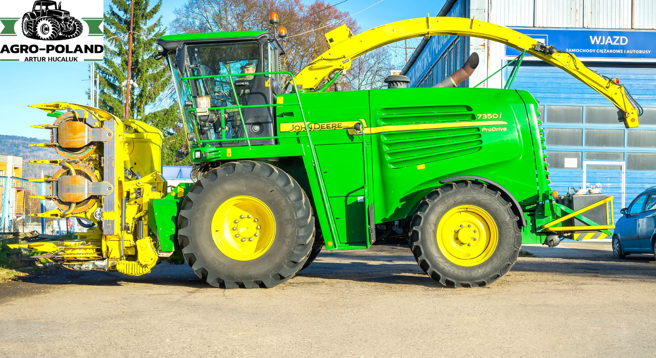 Picadora de forragem automotriz JOHN DEERE 7350i - ProDrive - 4x4 - 2012 rok - GPS - Kemper 360 plus - Pickup 630c - 40 km/h: foto 6