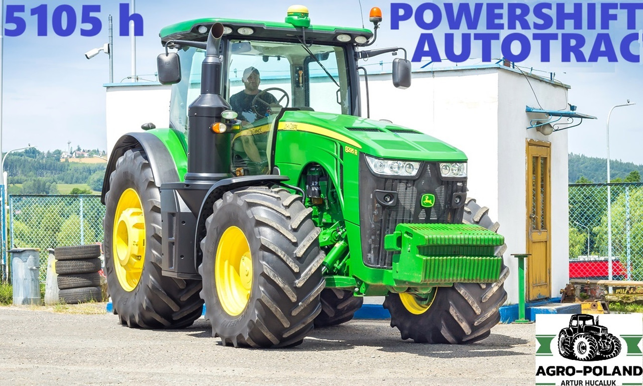 JOHN DEERE 8295 R - 5105 h - POWERSHIFT - AUTOTRAC - 2016 ROK - ORYGINALNE OPONY - Trator: foto 1 JOHN DEERE 8295 R - 5105 h - POWERSHIFT - AUTOTRAC - 2016 ROK - ORYGINALNE OPONY - Trator: foto 1
