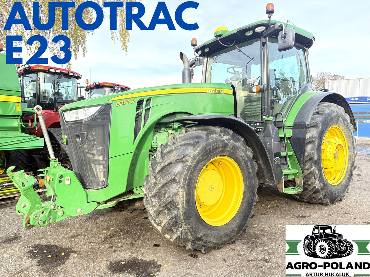 JOHN DEERE 8370 R - E23 - 2017 ROK - GPS - AUTOTRAC - Trator: foto 1 JOHN DEERE 8370 R - E23 - 2017 ROK - GPS - AUTOTRAC - Trator: foto 1