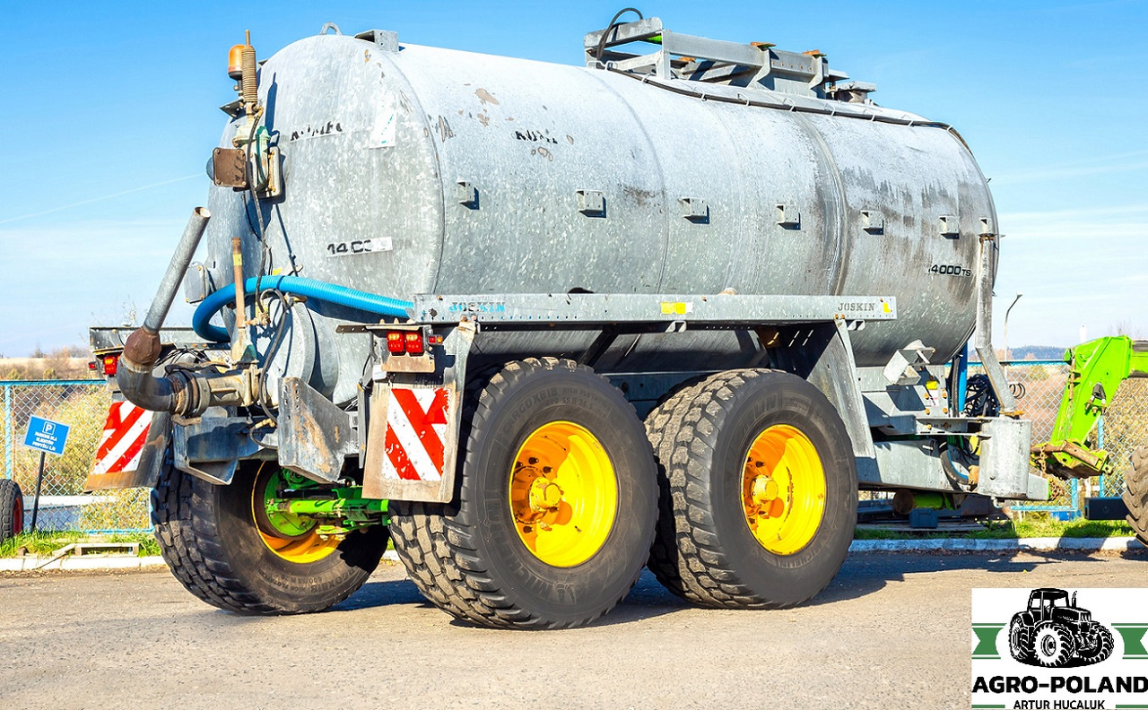 JOSKIN 14000 TS KOMFORT 2 - 2007 ROK - 14000 L - SKRĘTNA OŚ - Cisterna de chorume: foto 3 JOSKIN 14000 TS KOMFORT 2 - 2007 ROK - 14000 L - SKRĘTNA OŚ - Cisterna de chorume: foto 3