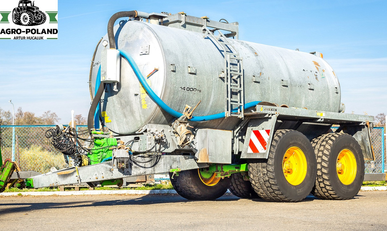 JOSKIN 14000 TS KOMFORT 2 - 2007 ROK - 14000 L - SKRĘTNA OŚ - Cisterna de chorume: foto 1 JOSKIN 14000 TS KOMFORT 2 - 2007 ROK - 14000 L - SKRĘTNA OŚ - Cisterna de chorume: foto 1