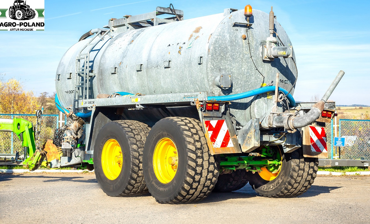 JOSKIN 14000 TS KOMFORT 2 - 2007 ROK - 14000 L - SKRĘTNA OŚ - Cisterna de chorume: foto 4 JOSKIN 14000 TS KOMFORT 2 - 2007 ROK - 14000 L - SKRĘTNA OŚ - Cisterna de chorume: foto 4
