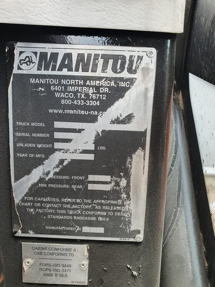 Leasing de Manitou MLT 741-120 LSU Manitou MLT 741-120 LSU: foto 14 Leasing de Manitou MLT 741-120 LSU Manitou MLT 741-120 LSU: foto 14