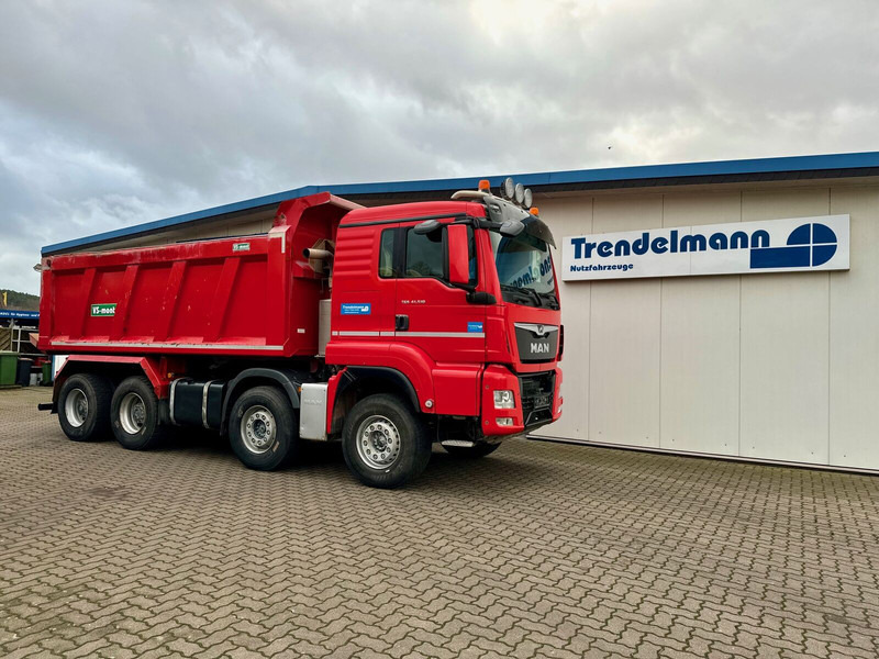 MAN TGS 41.510 EZ 05.2021 8x4 Kipper 18 qm Hinterkipper Hardox Steel - Camião basculante: foto 1 MAN TGS 41.510 EZ 05.2021 8x4 Kipper 18 qm Hinterkipper Hardox Steel - Camião basculante: foto 1