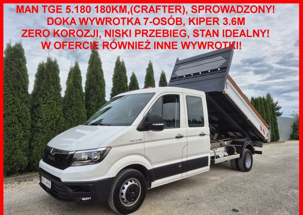 MAN MAN TGE 5.180 180KM - Carrinha basculante: foto 2 MAN MAN TGE 5.180 180KM - Carrinha basculante: foto 2