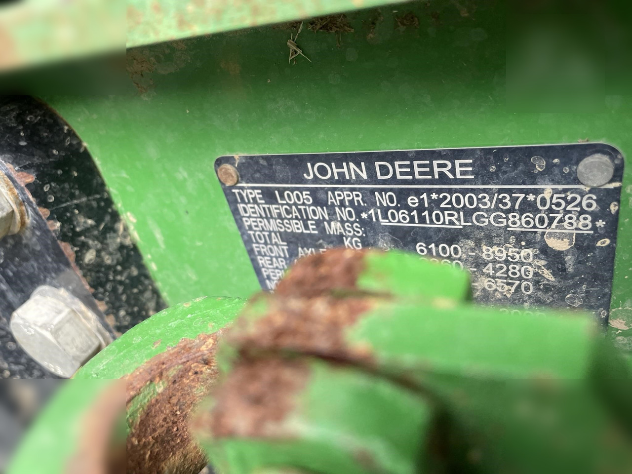2016 JOHN DEERE 6110R - Trator: foto 2 2016 JOHN DEERE 6110R - Trator: foto 2