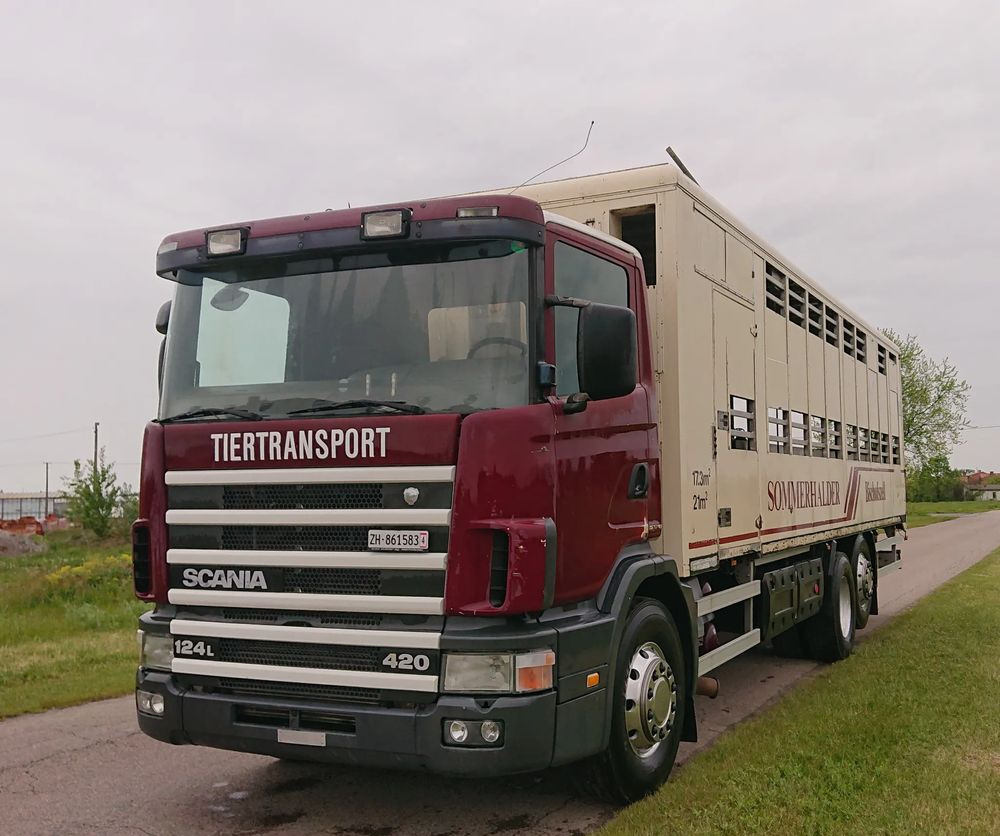 Scania 124 420 Do żywca - Camião transporte de gado: foto 4 Scania 124 420 Do żywca - Camião transporte de gado: foto 4