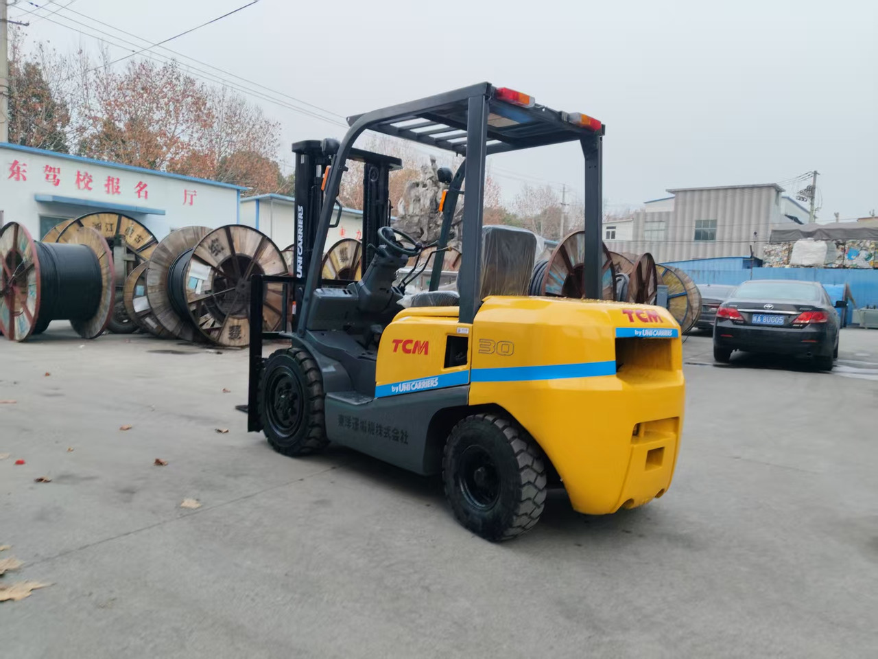 Empilhadeira a diesel TCM FD30 Japan brand used 3 ton diesel forklift Customizable mast clamps: foto 7 Empilhadeira a diesel TCM FD30 Japan brand used 3 ton diesel forklift Customizable mast clamps: foto 7