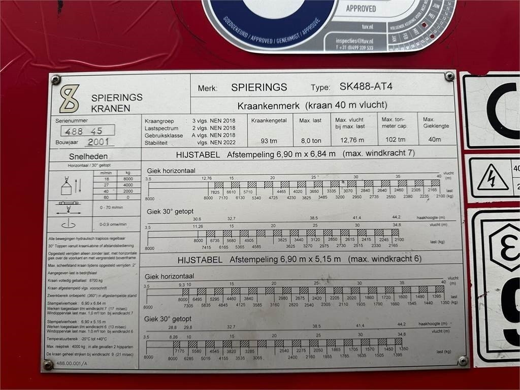 Spierings AT4 SK488 - 400V + diesel - Grua todo o terreno: foto 3 Spierings AT4 SK488 - 400V + diesel - Grua todo o terreno: foto 3