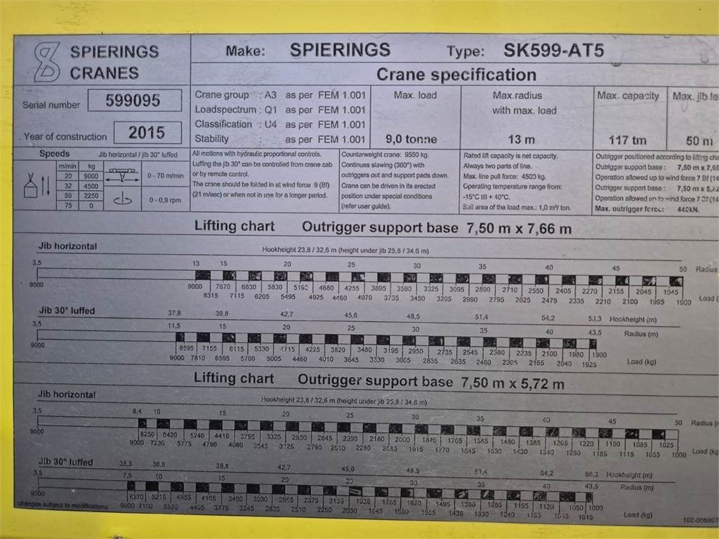Spierings AT5 SK599 - Grua todo o terreno: foto 4 Spierings AT5 SK599 - Grua todo o terreno: foto 4