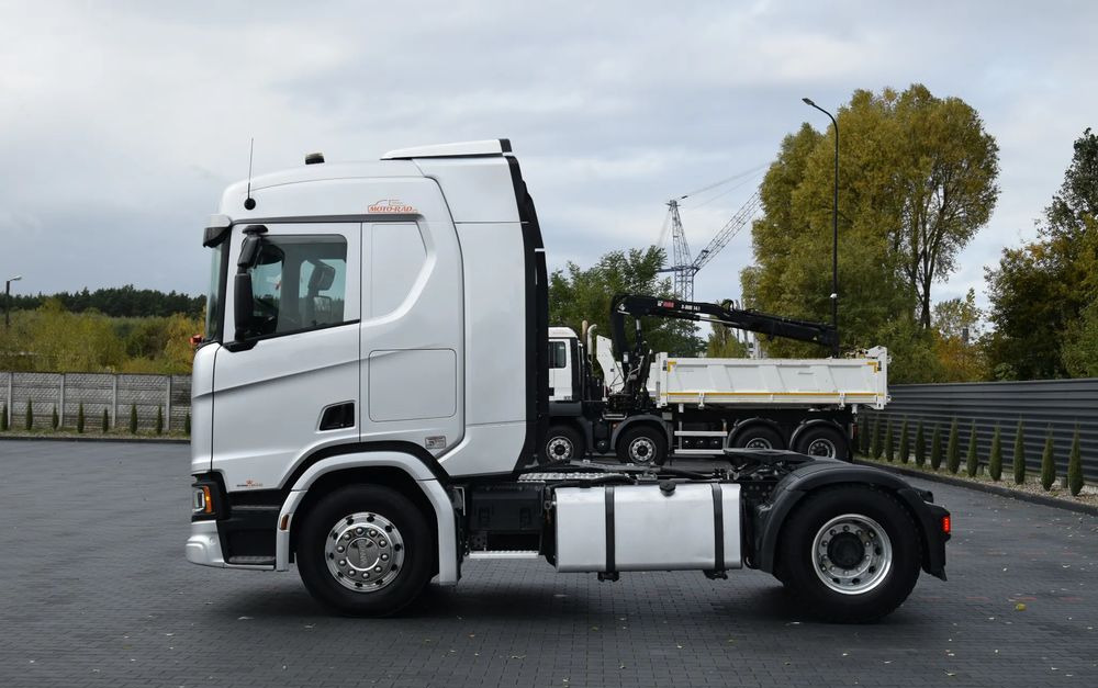 Tractor Scania R450 / HYDRAULIKA / RETARDER / ACC / KLIMA / FULL LEDY / ALUFELGI / SERWISOWANA / SPROWADZONA: foto 8 Tractor Scania R450 / HYDRAULIKA / RETARDER / ACC / KLIMA / FULL LEDY / ALUFELGI / SERWISOWANA / SPROWADZONA: foto 8