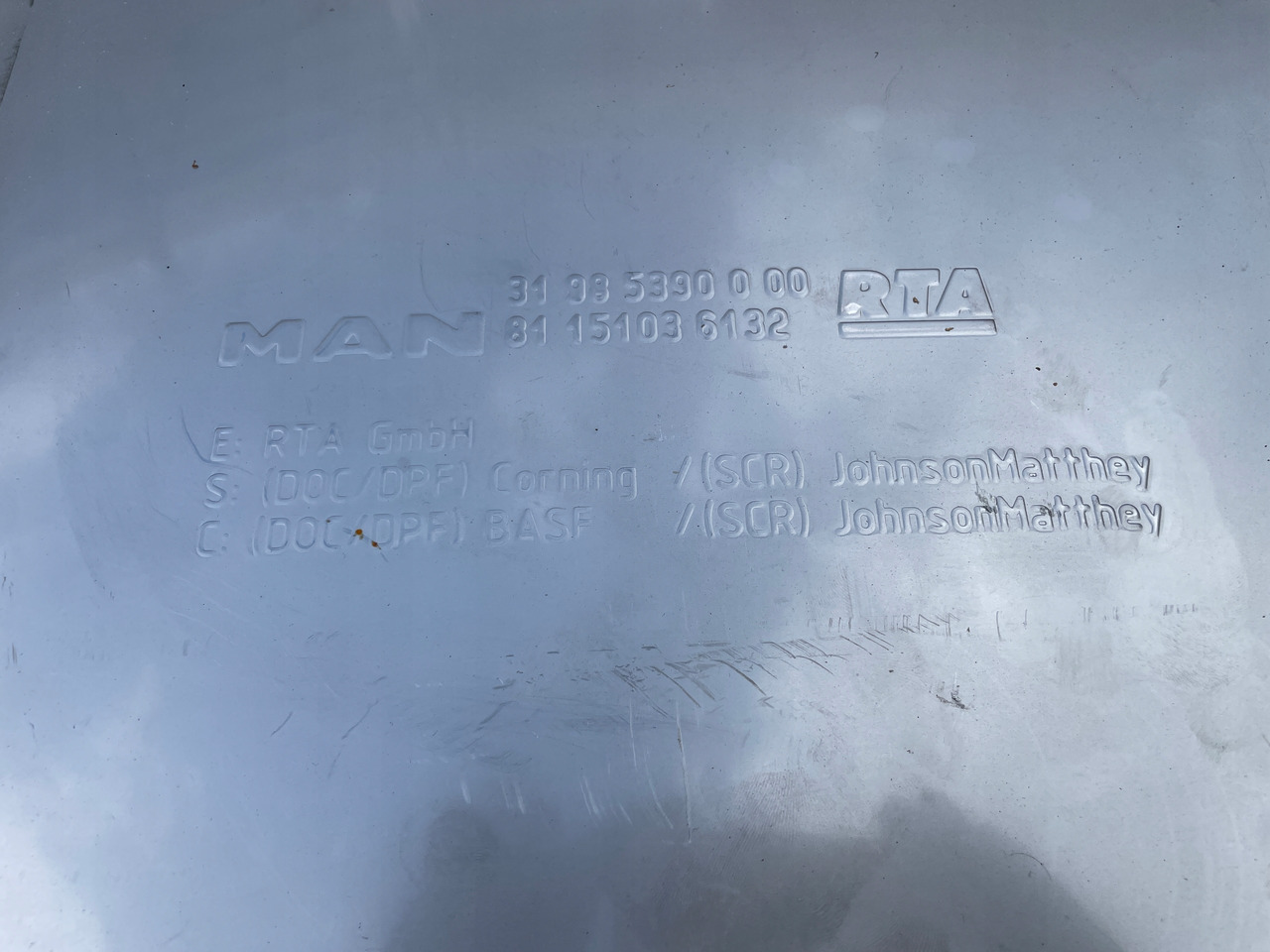 KATALIZATOR MAN TGX TGS EURO 6 DPF TŁUMIK WYDECH 81151036132 - Tubo de escape por Camião: foto 5 KATALIZATOR MAN TGX TGS EURO 6 DPF TŁUMIK WYDECH 81151036132 - Tubo de escape por Camião: foto 5