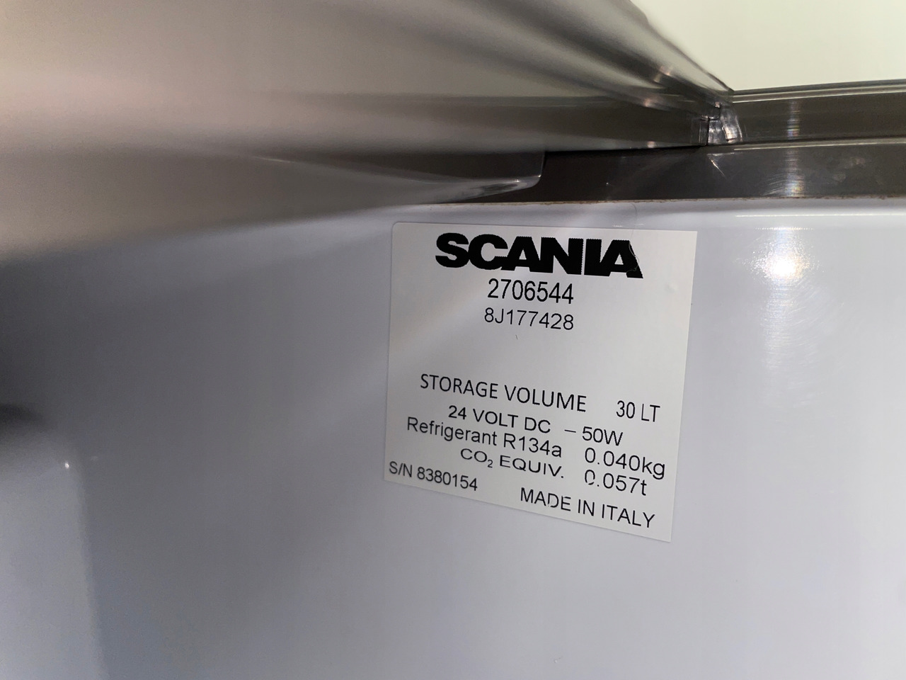 LODÓWKA SCANIA R S EURO 6 2706544 - Cabine e interior por Camião: foto 5 LODÓWKA SCANIA R S EURO 6 2706544 - Cabine e interior por Camião: foto 5