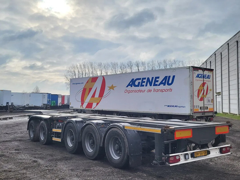 D-Tec CT-60-05D NL-Trailer Multi'45ft Containerchassis 2003 - Semi-reboque transportador de contêineres/ Caixa móvel: foto 3 D-Tec CT-60-05D NL-Trailer Multi'45ft Containerchassis 2003 - Semi-reboque transportador de contêineres/ Caixa móvel: foto 3