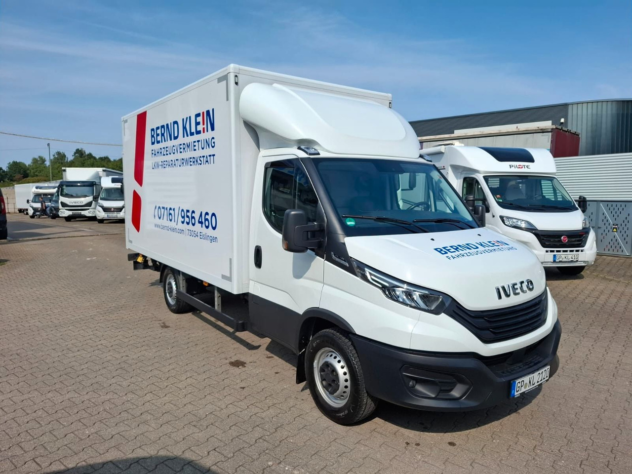 Iveco 35S16A8/P, LBW, Luft, HiMatic, Klima, RFK, - Carrinha de contentor: foto 1 Iveco 35S16A8/P, LBW, Luft, HiMatic, Klima, RFK, - Carrinha de contentor: foto 1