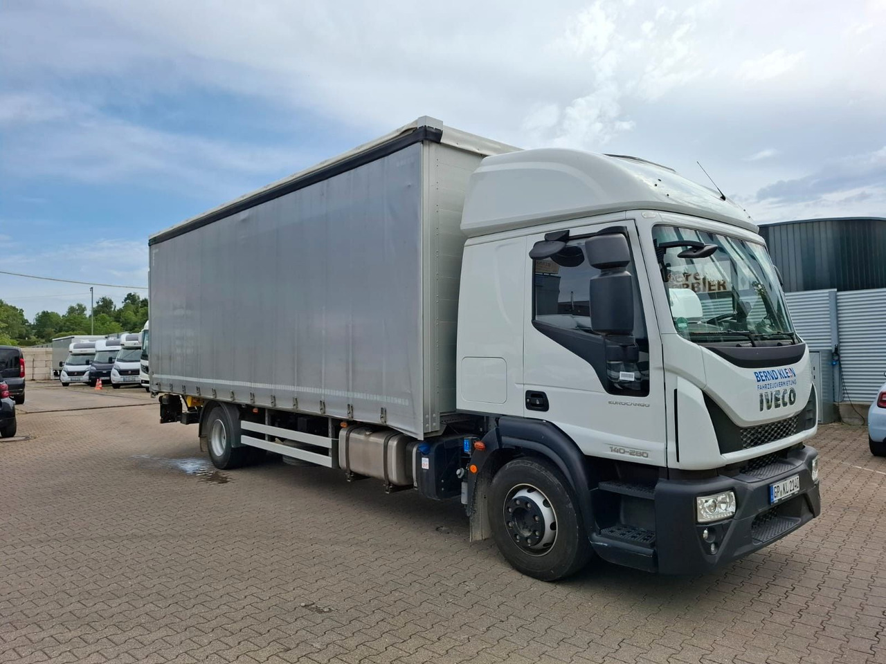 Iveco ML140-280PR, FFH, LBW, Klima, Schiebeplane, AHK - Camião de lona: foto 1 Iveco ML140-280PR, FFH, LBW, Klima, Schiebeplane, AHK - Camião de lona: foto 1
