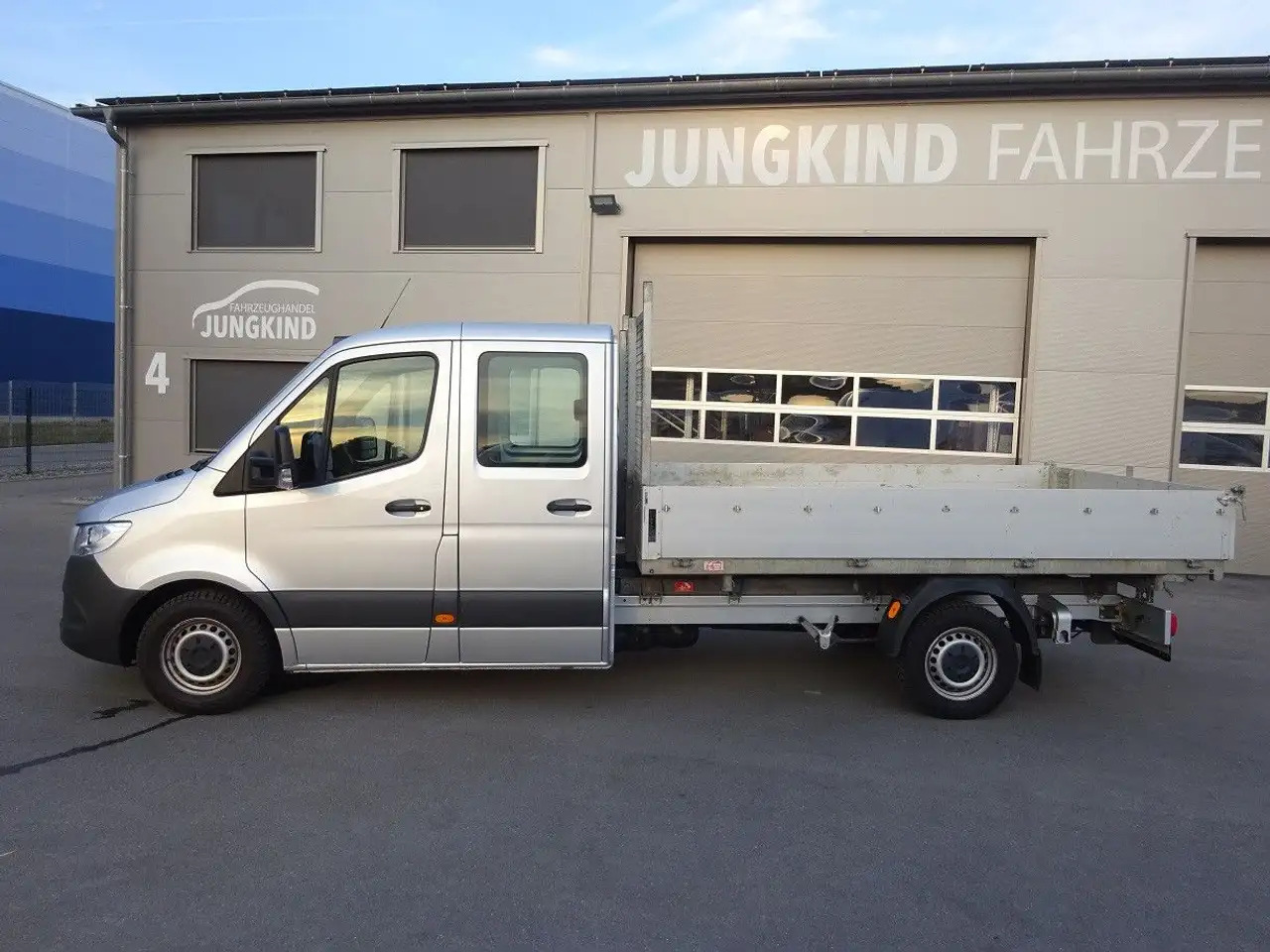 Mercedes-Benz Sprinter 319 CDI DoKa Maxi Kipper AHK 2,8t - Máquina de outro: foto 1 Mercedes-Benz Sprinter 319 CDI DoKa Maxi Kipper AHK 2,8t - Máquina de outro: foto 1