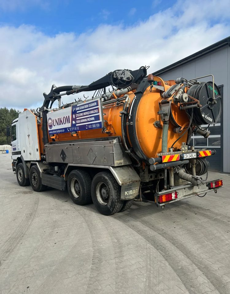 Mercedes-Benz ACTROS 3243 KAISER AQUASTER WUKO - Caminhão limpa fossa: foto 5 Mercedes-Benz ACTROS 3243 KAISER AQUASTER WUKO - Caminhão limpa fossa: foto 5