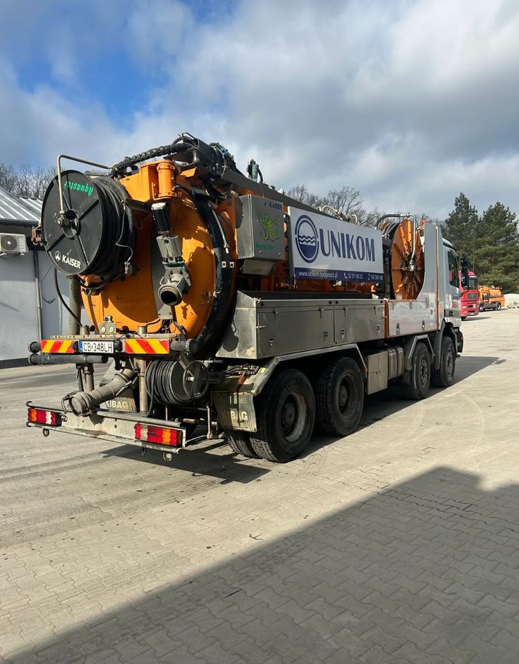 Mercedes-Benz ACTROS 3243 KAISER AQUASTER WUKO - Caminhão limpa fossa: foto 4 Mercedes-Benz ACTROS 3243 KAISER AQUASTER WUKO - Caminhão limpa fossa: foto 4