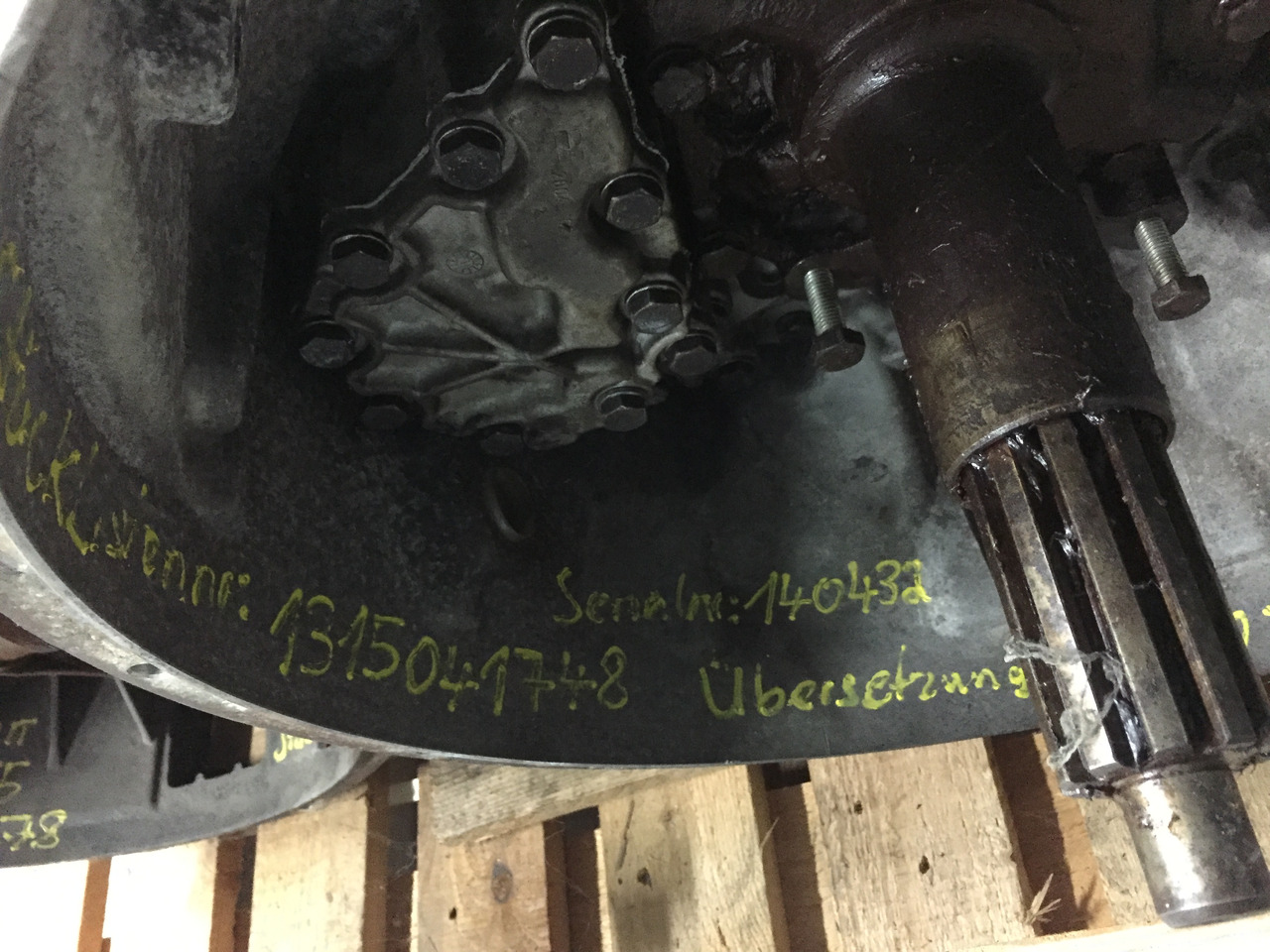 Caixa de velocidade por Camião Gebrauchtes Getriebe MAN TGA, Typ : 16S 151, Artikel - Nr. : 81.32003 - 6608: foto 9