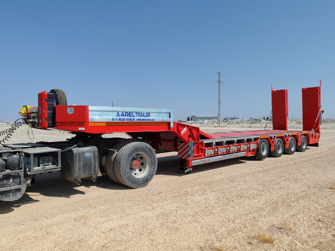 AREL TRAILER 4 AXLE LOWBED TRAILER from MANUFACTURER COMPANY - Semi-reboque baixa: foto 2 AREL TRAILER 4 AXLE LOWBED TRAILER from MANUFACTURER COMPANY - Semi-reboque baixa: foto 2