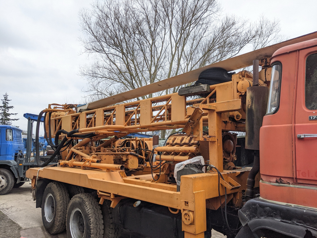 Magirus Deutz Prakla P5001 Drilling rig ,500 m Iveco Magirus Deutz - Máquina de perfuração: foto 4 Magirus Deutz Prakla P5001 Drilling rig ,500 m Iveco Magirus Deutz - Máquina de perfuração: foto 4