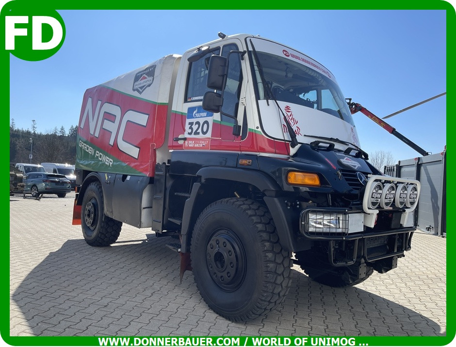 Unimog U400 ex Paris Dakar, Ralley Unimog , mit FIA Wagenpass - Camião: foto 2 Unimog U400 ex Paris Dakar, Ralley Unimog , mit FIA Wagenpass - Camião: foto 2
