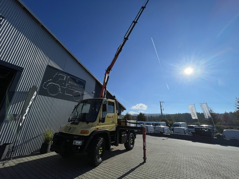 Unimog Unimog U300 mit Mega Kran , erst 28 Tkm - Camião grua: foto 5 Unimog Unimog U300 mit Mega Kran , erst 28 Tkm - Camião grua: foto 5