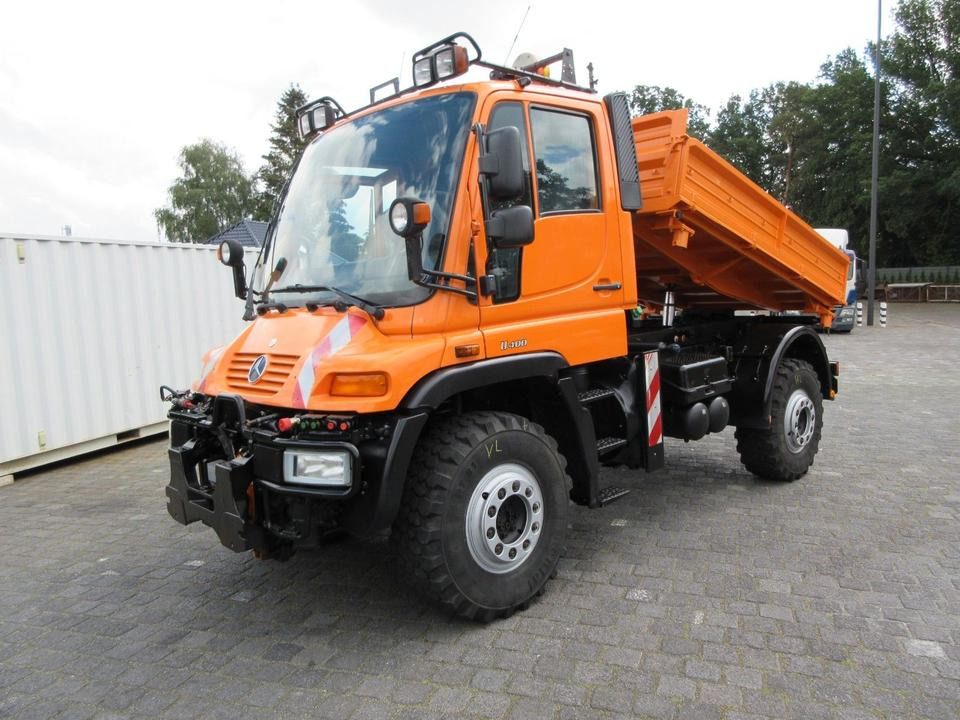 Unimog U 400, DSK., Langer Radstand, Klima - Camião basculante: foto 1 Unimog U 400, DSK., Langer Radstand, Klima - Camião basculante: foto 1
