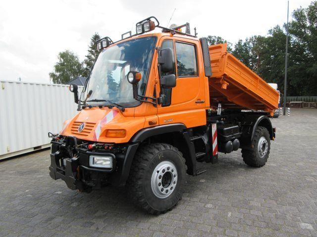 Unimog U 400, three-way tipper (DSK), long wheelbase, air - Camião basculante: foto 2 Unimog U 400, three-way tipper (DSK), long wheelbase, air - Camião basculante: foto 2