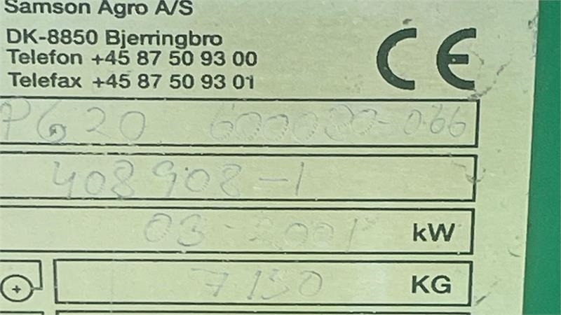 Samson PG20 PG 20 - Cisterna de chorume: foto 5 Samson PG20 PG 20 - Cisterna de chorume: foto 5