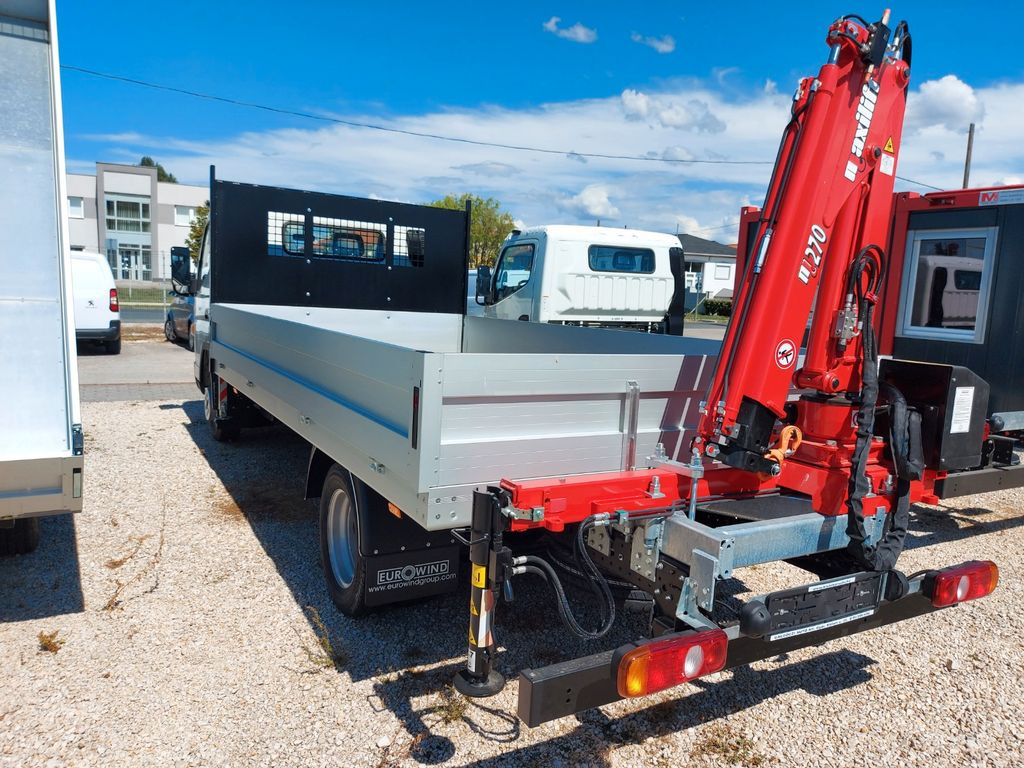 Mitsubishi Canter FUSO 3C15 Pritsche Kran Maxilift 270 D.2 - Camião de caixa aberta/ Plataforma, Camião grua: foto 2 Mitsubishi Canter FUSO 3C15 Pritsche Kran Maxilift 270 D.2 - Camião de caixa aberta/ Plataforma, Camião grua: foto 2
