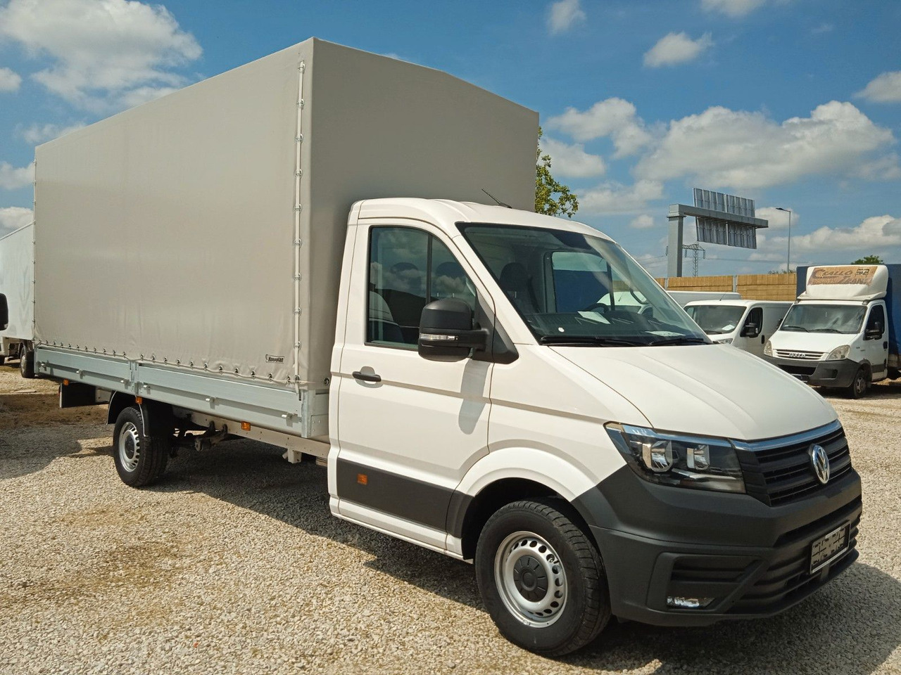 Volkswagen Crafter L4 Pritsche und Plane 5m SOFORT - Carrinha de lona: foto 2 Volkswagen Crafter L4 Pritsche und Plane 5m SOFORT - Carrinha de lona: foto 2