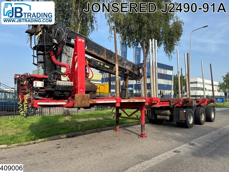 Billaud Chassis Wood transport, Jonsered, Extendable. - Semi-reboque transporte de madeira: foto 1 Billaud Chassis Wood transport, Jonsered, Extendable. - Semi-reboque transporte de madeira: foto 1
