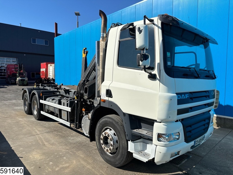DAF CF 380 6X4, EURO 3, Manual, Steel, HIAB, DALBY - Camião polibenne, Camião grua: foto 3 DAF CF 380 6X4, EURO 3, Manual, Steel, HIAB, DALBY - Camião polibenne, Camião grua: foto 3
