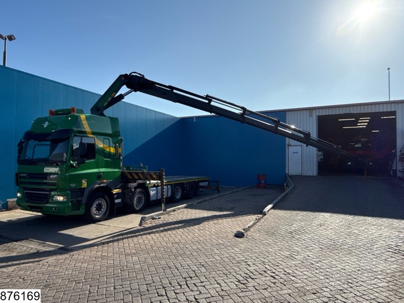 DAF CF 410 8x2, EURO 5, Palfinger, Steerling, Remote,Retarder - Camião de caixa aberta/ Plataforma, Camião grua: foto 3 DAF CF 410 8x2, EURO 5, Palfinger, Steerling, Remote,Retarder - Camião de caixa aberta/ Plataforma, Camião grua: foto 3