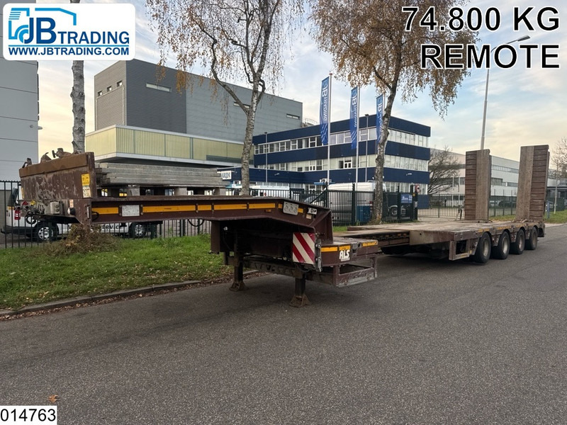 Faymonville Lowbed 74,800 kg, Extendable, Steering axle, Remote - Semi-reboque baixa: foto 1 Faymonville Lowbed 74,800 kg, Extendable, Steering axle, Remote - Semi-reboque baixa: foto 1