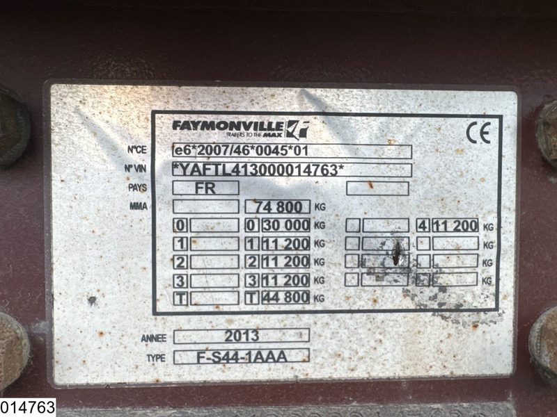 Faymonville Lowbed 74,800 kg, Extendable, Steering axle, Remote - Semi-reboque baixa: foto 4 Faymonville Lowbed 74,800 kg, Extendable, Steering axle, Remote - Semi-reboque baixa: foto 4